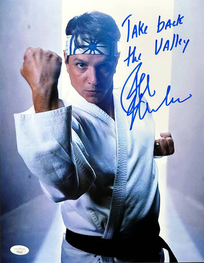 Ralph Macchio Cobra Kai "Take Back the Valley" JSA Authenticated Signed 11x14