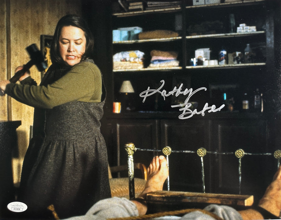 Signed 11x14 Kathy Bates Misery Hobbling  JSA Authenticated