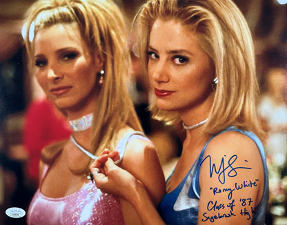 Mira Sorvino Romey & Michelle "Class of '87 Sagebrush High" Romey White JSA Authenticated Signed 11x14