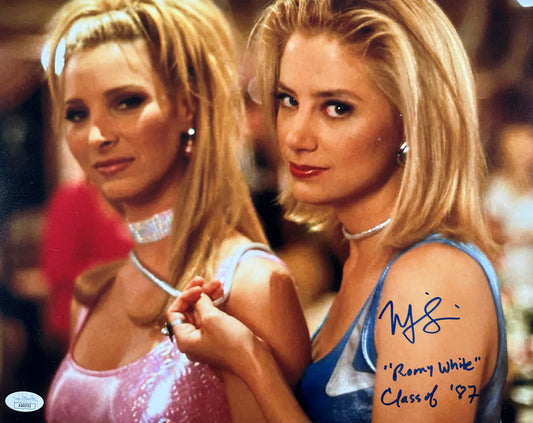 Mira Sorvino Romey & Michelle "Class of '87" Romey White JSA Authenticated Signed 11x14