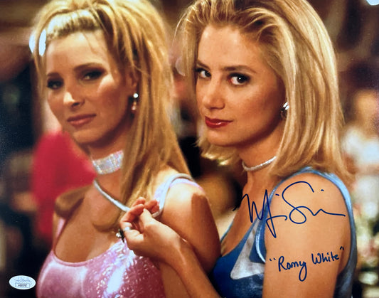 Mira Sorvino Romey & Michelle Romey White JSA Authenticated Signed 11x14