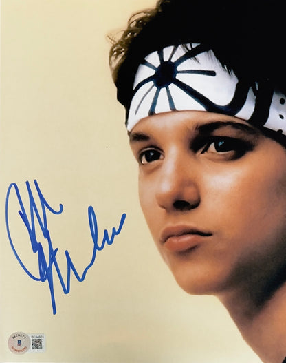 Ralph Macchio Karate Kid BGS Authenticated Signed 8x10