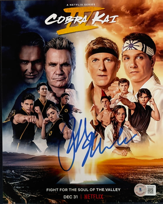 Signed 8x10 Ralph Macchio Cobra Kai BGS Authenticated