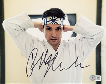 Ralph Macchio Karate Kid BGS Authenticated Signed 8x10