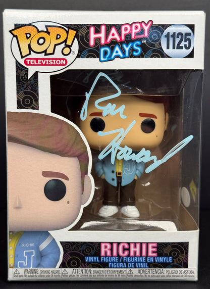 Ron Howard inscription Happy Days Blue signed Funko POP!  - JSA Authenticated