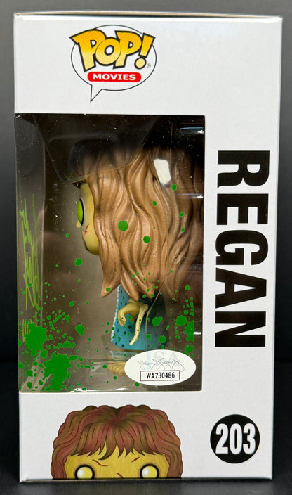 Linda Blair Exorcist Funko POP with "Regan" inscription signed - JSA Authenticated