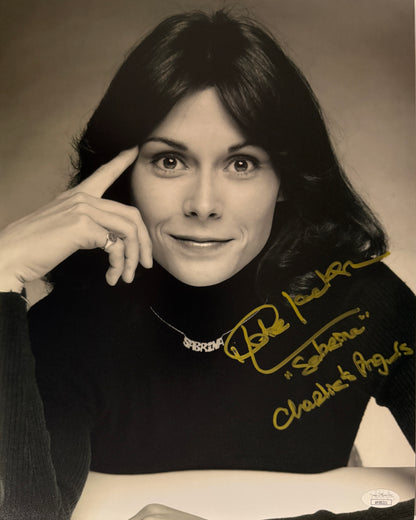 Kate Jackson "Charlies Angels" inscription + "Sabrina" Character Name signed 11x14 - JSA Authenticated