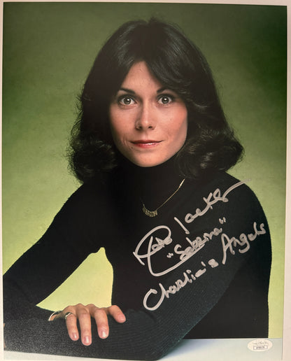 Kate Jackson "Charlies Angels" inscription + "Sabrina" Character Name signed 11x14 - JSA Authenticated