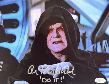 Ian McDiarmid Star Wars Empire Strikes Back "Do It!" inscription 8x10 signed - JSA Authenticated