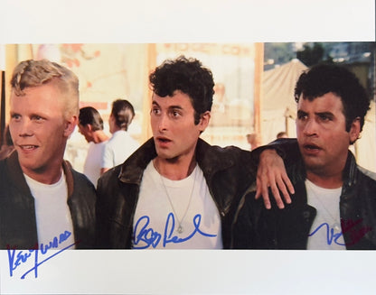 Kelly Ward, Barry Pearl, Michasl Tucci Grease JSA Authenticated Signed 8x10