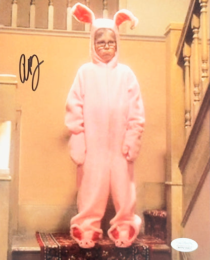 Peter Billingsly Christmas Story JSA Authenticated Signed 8x10