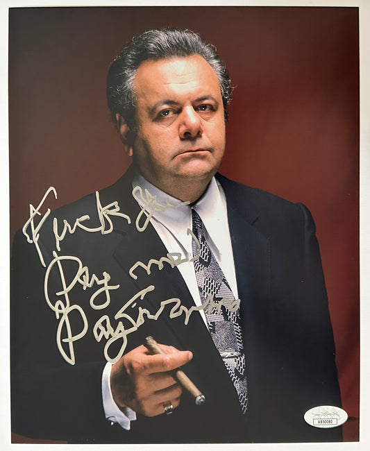 Paul Sorvino Goodfellas "Fuck You. Pay Me". JSA Authenticated Signed 8x10