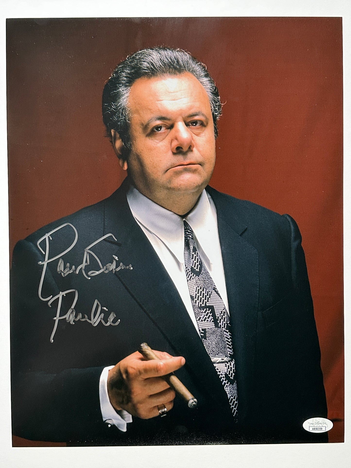 Paul Sorvino Goodfellas "Paulie" inscription Signed 11x14 - JSA Authenticated