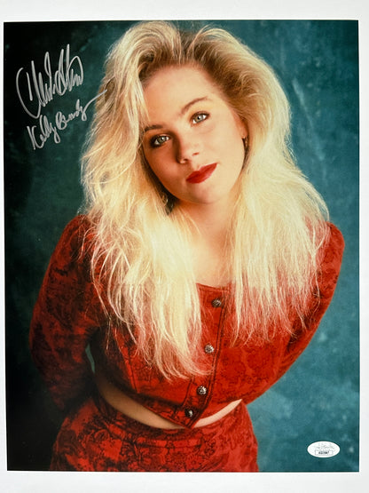 Christina Applegate Signed 11x14 Married with Children "Kelly Bundy" JSA Authenticated