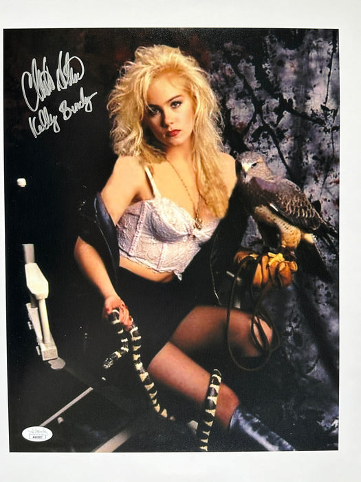 Signed 11x14 Christina Applegate Married with Children "Kelly Bundy" Falcon JSA Authenticated