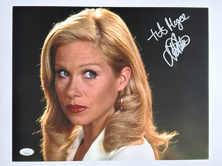 Signed 11x14 Christina Applegate Anchorman "Tits McGee" JSA Authenticated