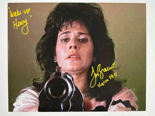 Lorraine Bracco Signed 11x14 Goodfellas "Wake up Henry" Karen Hill yellow ink JSA Authenticated