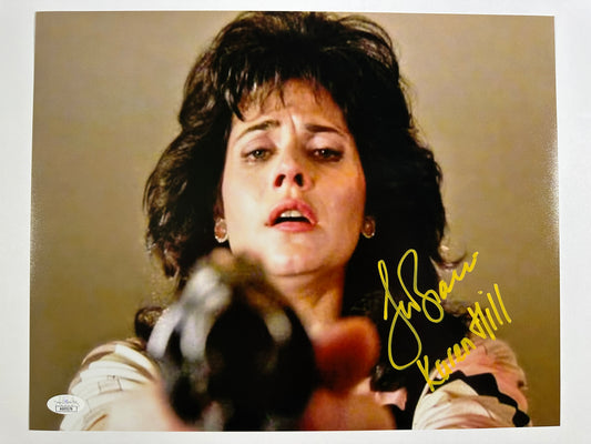 Lorraine Bracco Signed 11x14 Goodfellas Karen Hill yellow ink JSA Authenticated