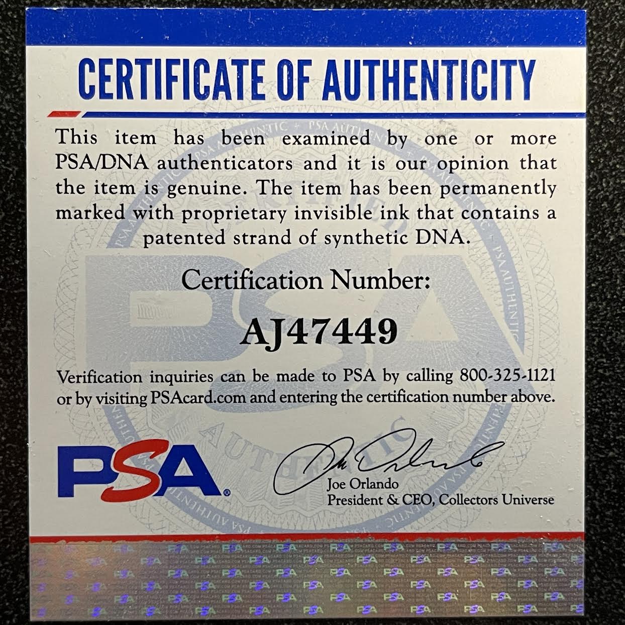 Johnny Depp signed Willy Wonka's Chocolate Factory Goggles - PSA cert #AJ47449