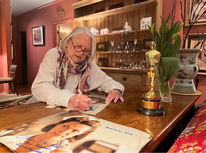 Louise Fletcher 11x14 - Autograph, Character Name, "Medication Time!" quote + "Best Actress Oscar 1976" inscription - only 100 exist!